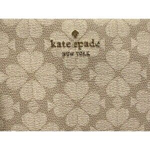 NEW Kate Spade Signature Flower Universal Laptop Sleeve Light Tan 15 Inch Zipper